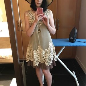 ModCloth Ryu Lace Dress, Size Medium